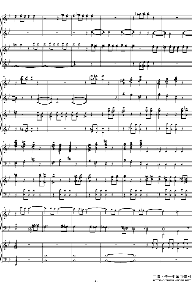 第四十号交响曲第一乐章（双钢琴）