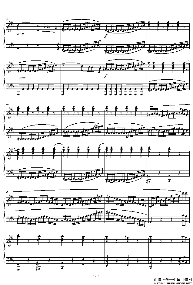 D大调双钢琴奏鸣曲K448第一乐章