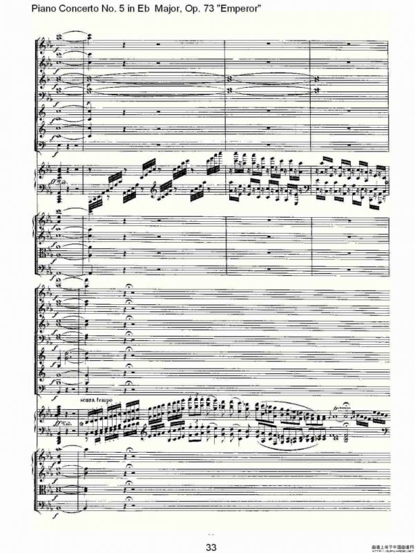 Eb大调钢琴第五协奏曲 Op.73“皇帝” 第一乐章（二）