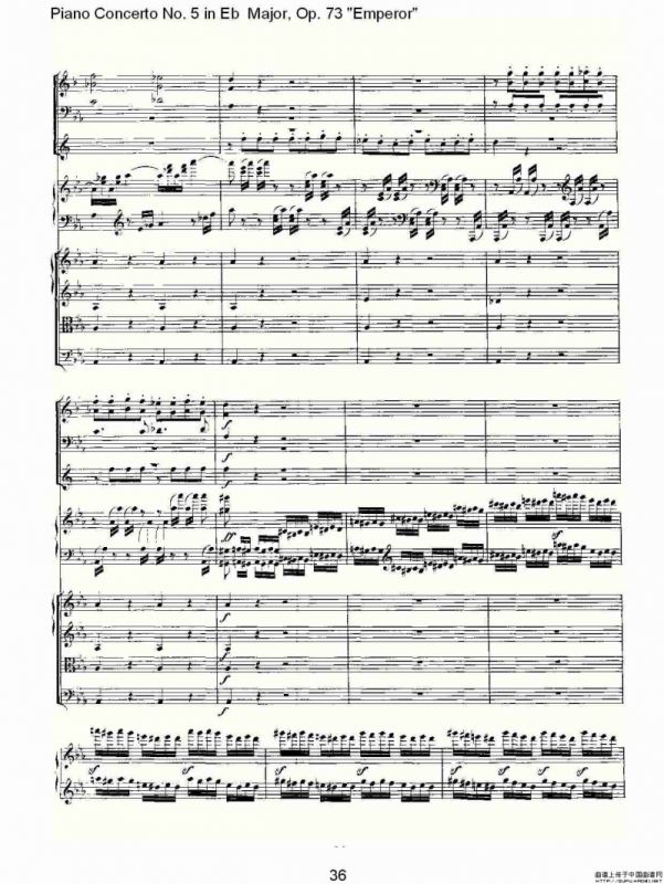 Eb大调钢琴第五协奏曲 Op.73“皇帝” 第一乐章（二）