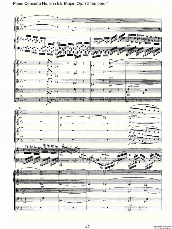 Eb大调钢琴第五协奏曲 Op.73“皇帝” 第一乐章（二）
