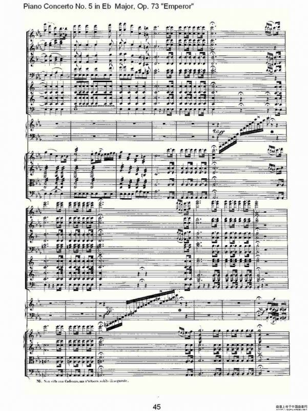 Eb大调钢琴第五协奏曲 Op.73“皇帝” 第一乐章（二）