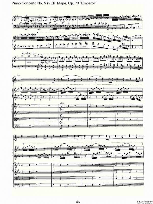 Eb大调钢琴第五协奏曲 Op.73“皇帝” 第一乐章（二）