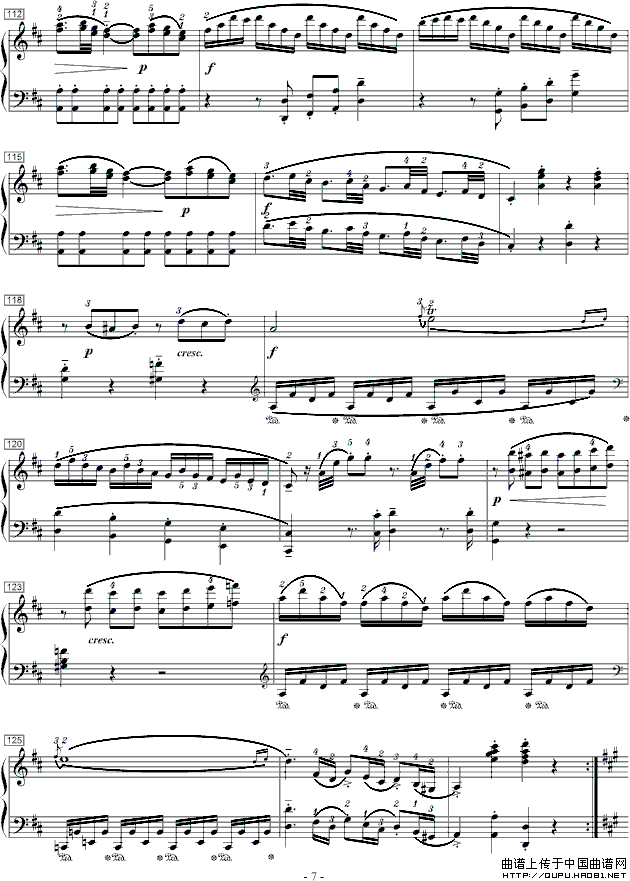 莫扎特D大调钢琴奏鸣曲K.284