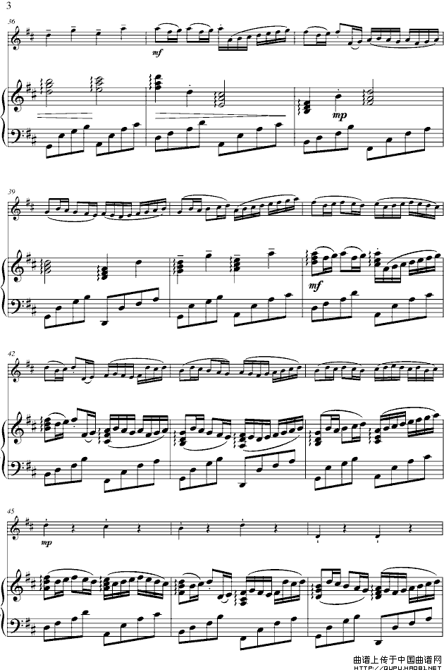 Kanon in D（卡农、小提琴+钢琴）