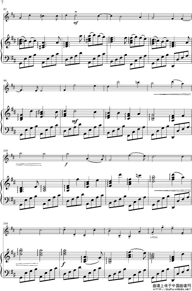 Kanon in D（卡农、小提琴+钢琴）