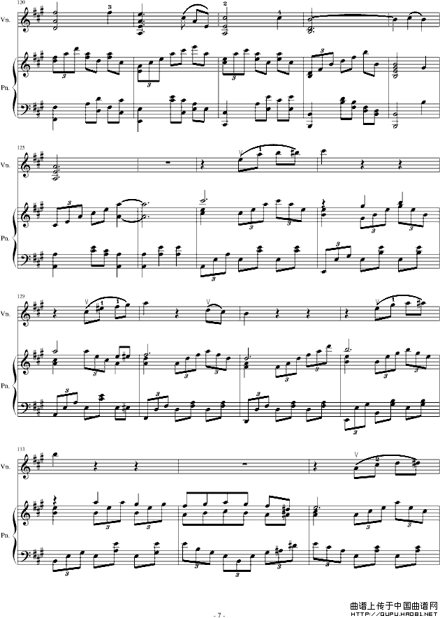A小调舞曲（For Piano And Violin）