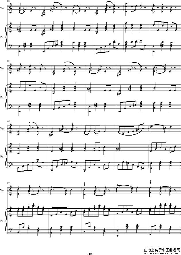 A小调舞曲（For Piano And Violin）
