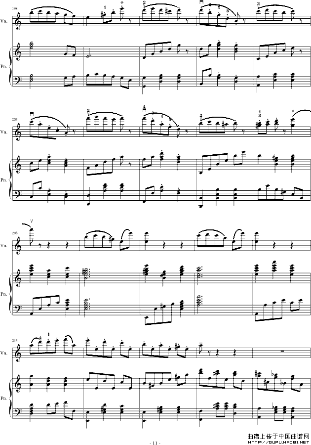 A小调舞曲（For Piano And Violin）