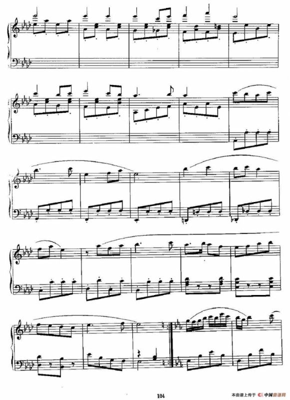 茉莉花（4个版本）