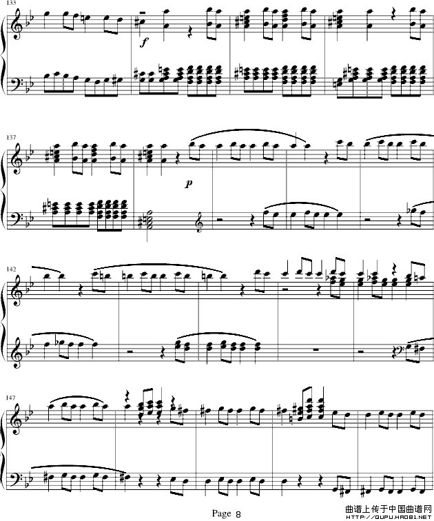 莫扎特第四十号交响曲（第一乐章）