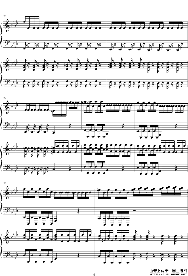 Four Seasons - Winter（四季之冬）（双钢琴）