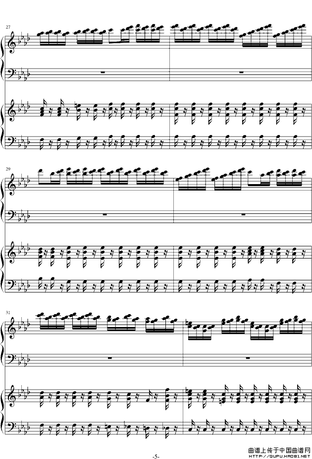 Four Seasons - Winter（四季之冬）（双钢琴）