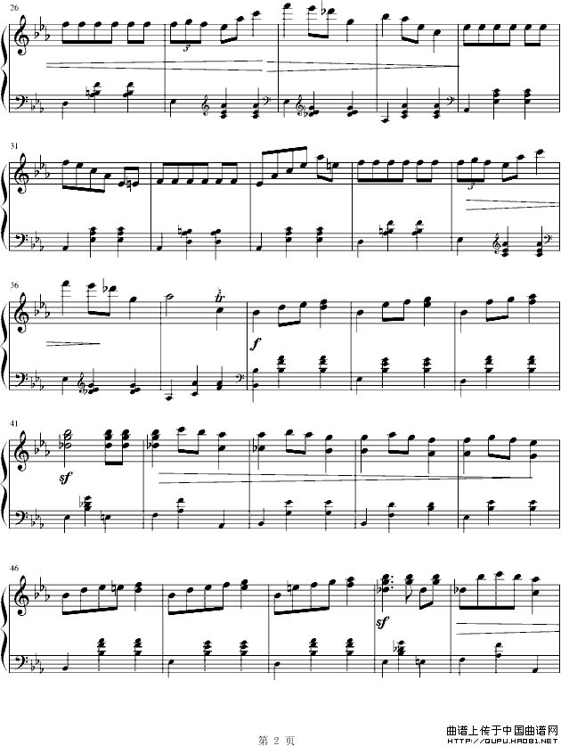 华丽的大圆舞曲（冯明东制谱版）