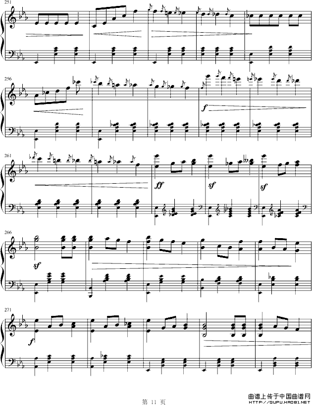 华丽的大圆舞曲（冯明东制谱版）