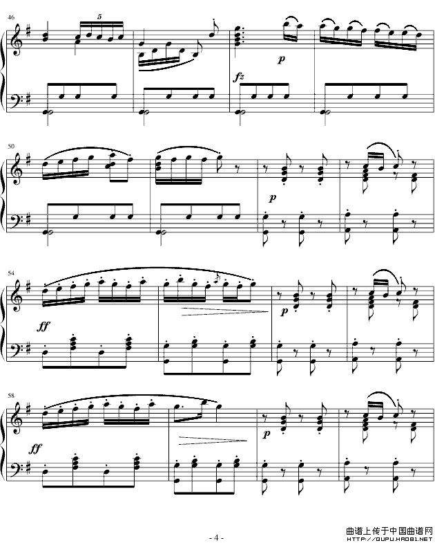 吉普赛回旋曲（全国钢琴演奏（业余）考级第六级曲目）