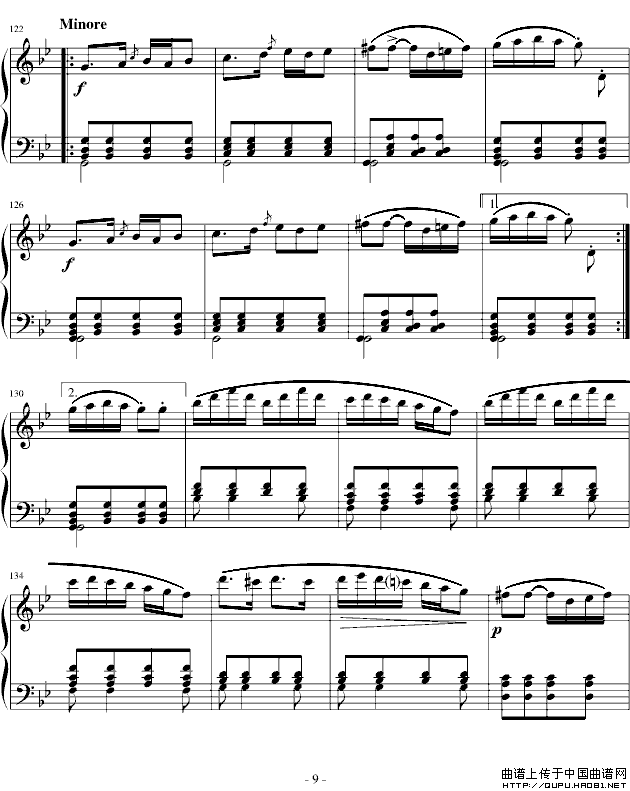 吉普赛回旋曲（全国钢琴演奏（业余）考级第六级曲目）