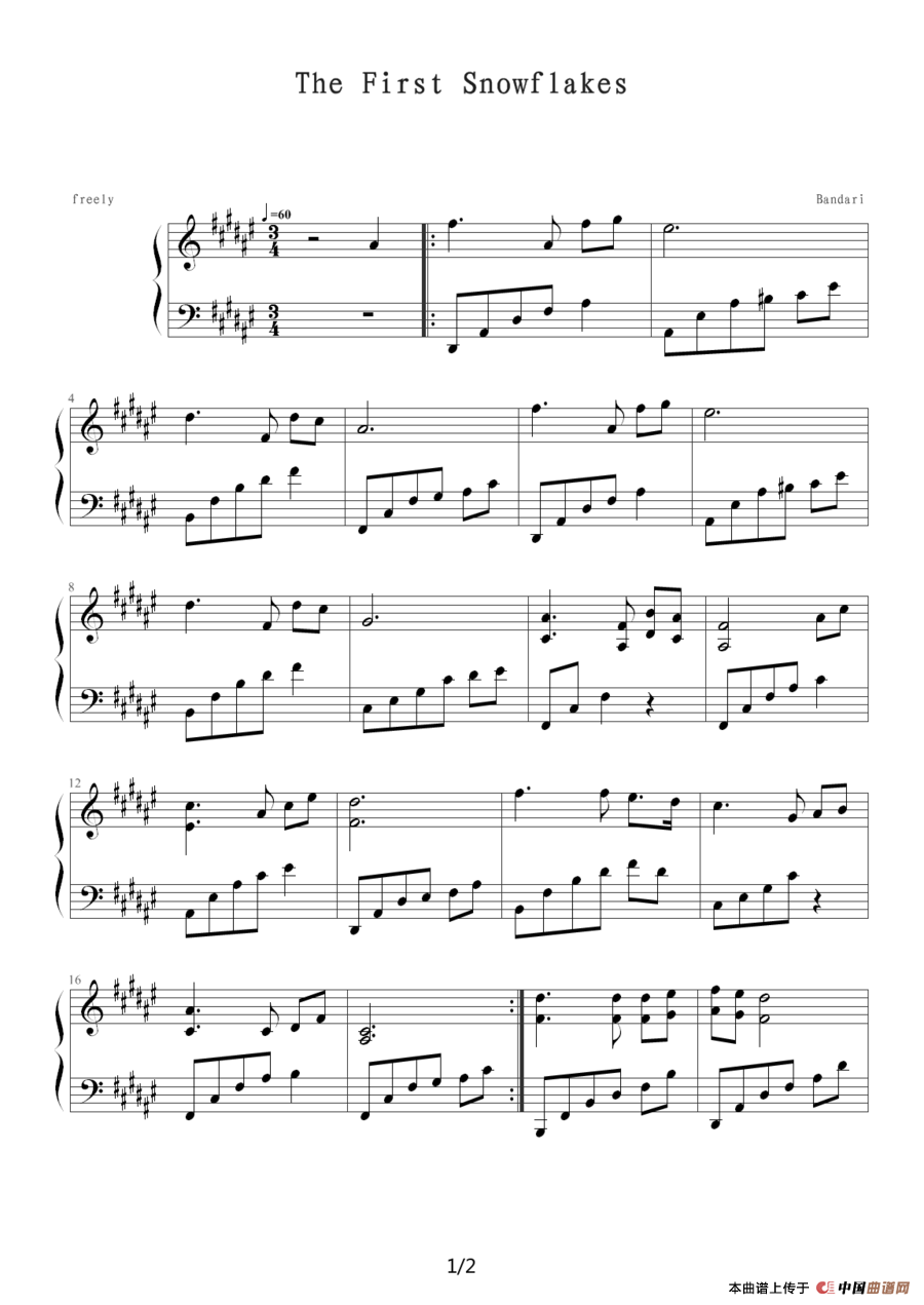 The First Snowflakes（初雪）