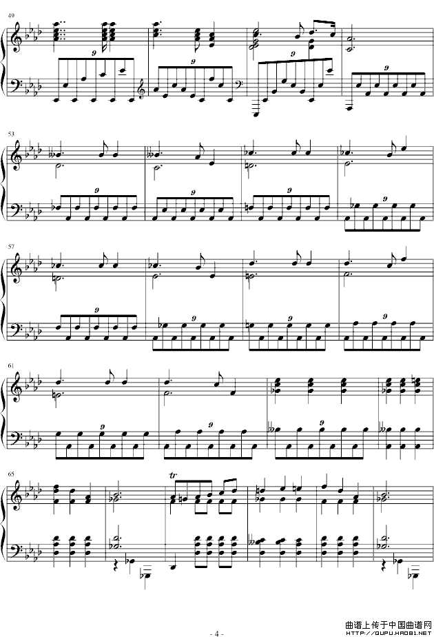 升c小调夜曲（星夜钢琴网版）