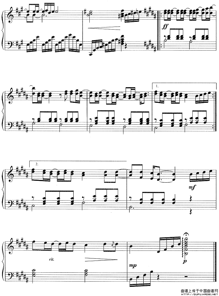 蓝色生死恋（同名韩剧插曲）