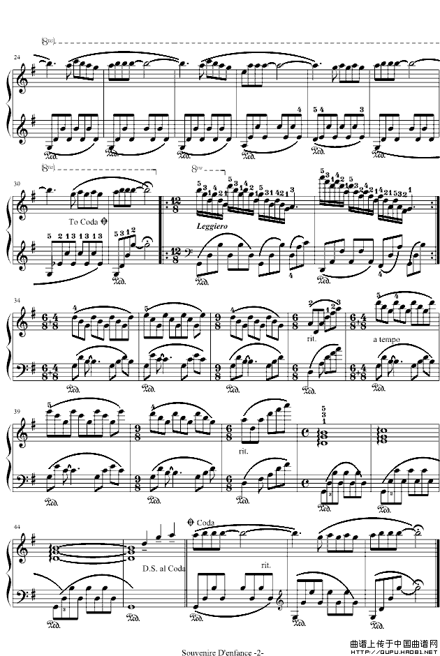 童年的回忆（Camy制谱版）