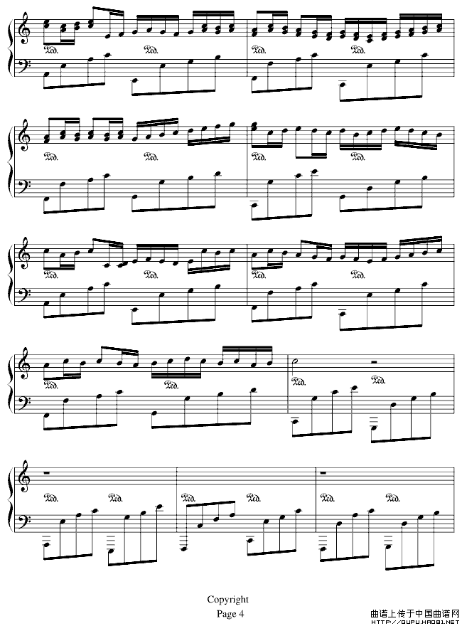 卡农-（情感100%）