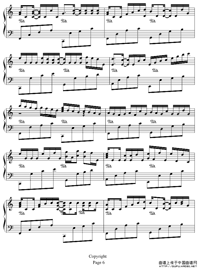 卡农-（情感100%）