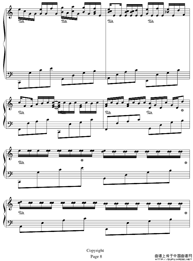 卡农-（情感100%）