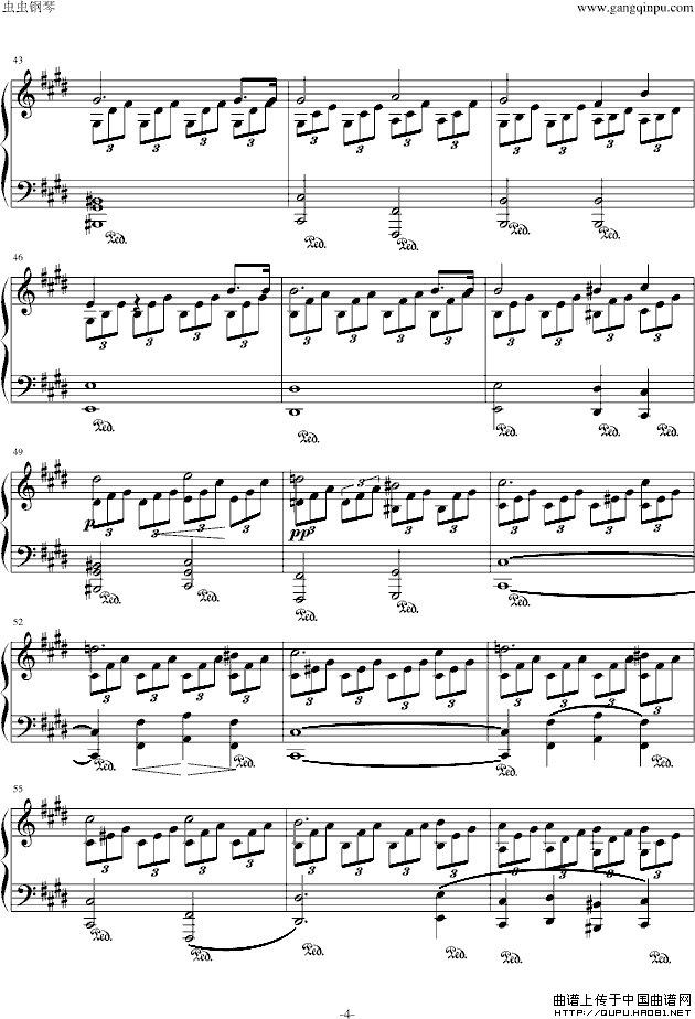 月光奏鸣曲（1，2，3乐章）