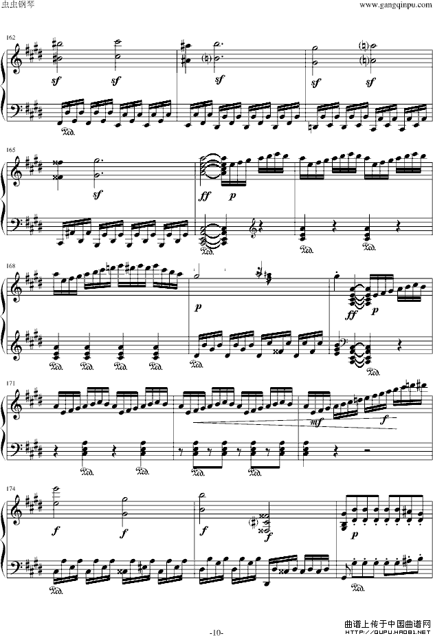 月光奏鸣曲（1，2，3乐章）