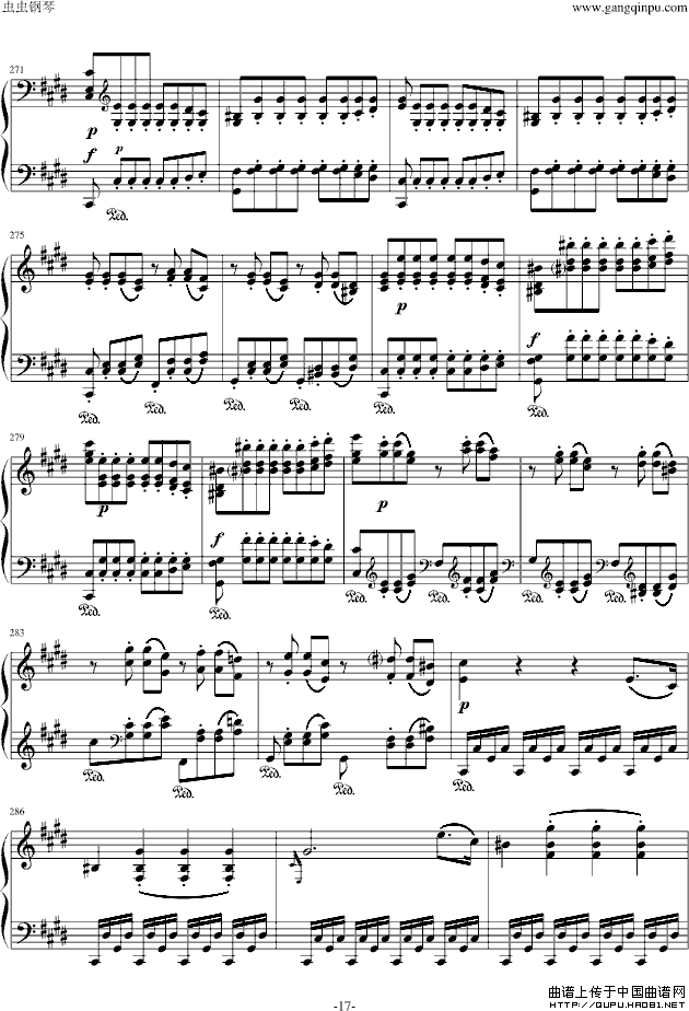 月光奏鸣曲（1，2，3乐章）