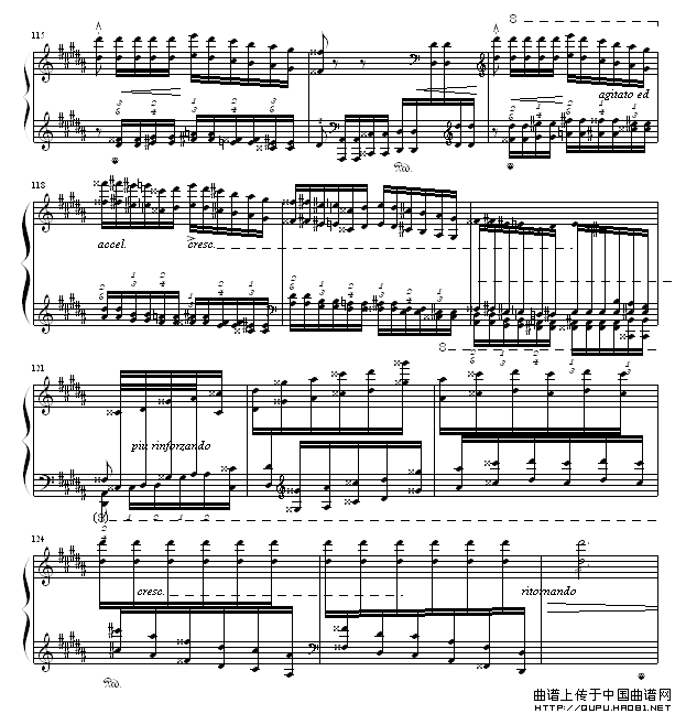 钟（帕格尼尼大练习曲III 、“清代皇帝”制谱版）