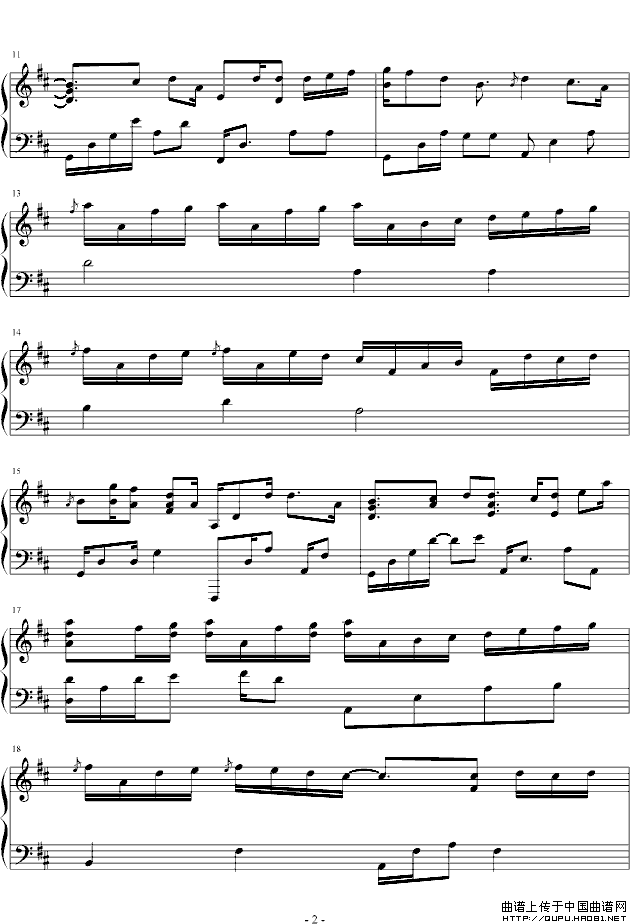 卡农随想曲（Little Version ofCanonin D）