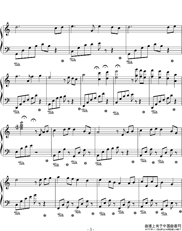 童年（班德瑞钢琴经典作品 简易演奏版）