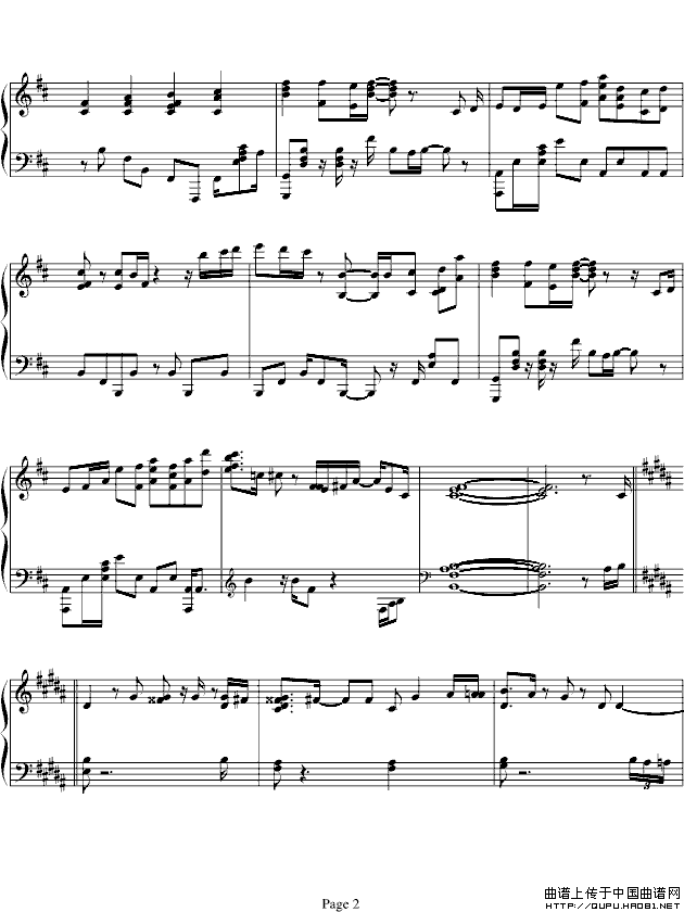 鸟之诗（按原谱手稿制谱）