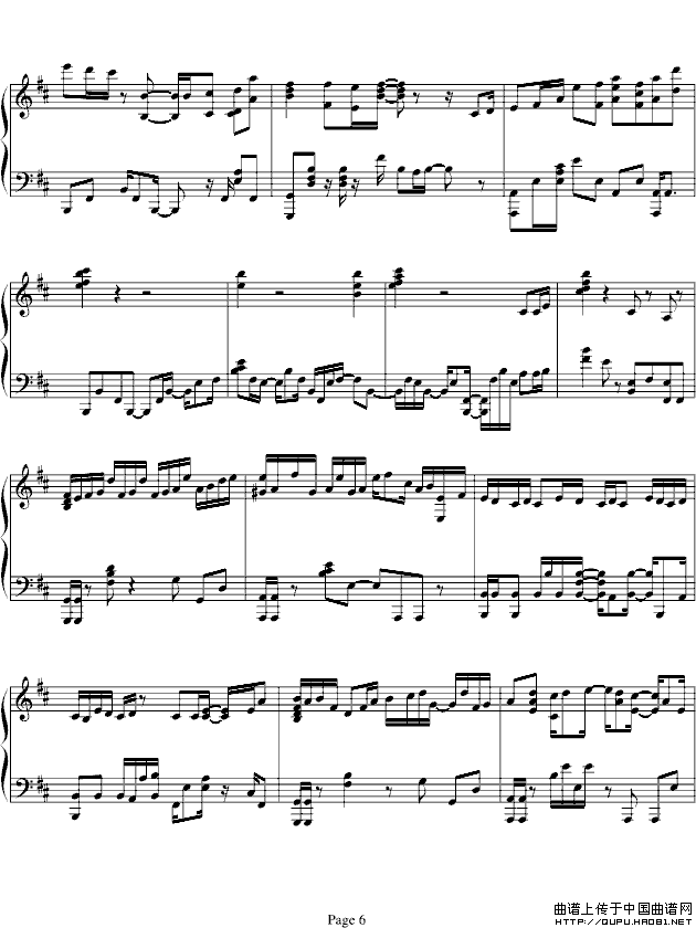 鸟之诗（按原谱手稿制谱）