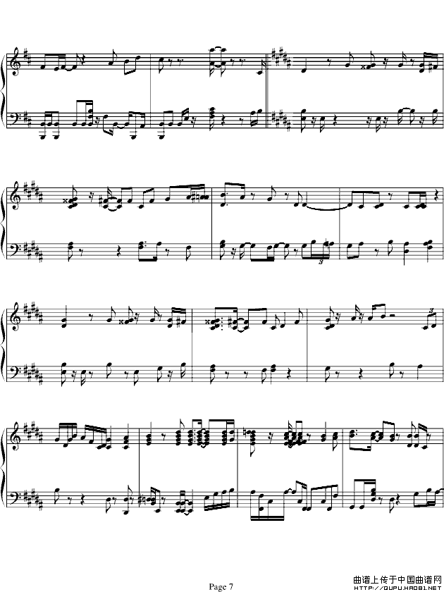 鸟之诗（按原谱手稿制谱）