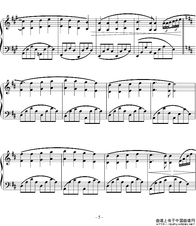 欢乐颂（克莱德曼演奏版）