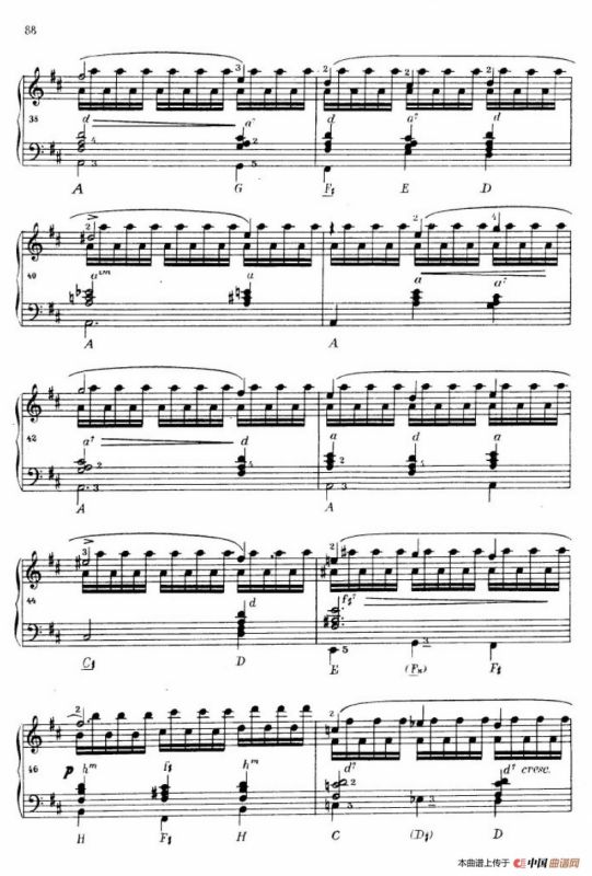 《车尔尼手风琴练习曲集》第Ⅳ册（第16——17首）