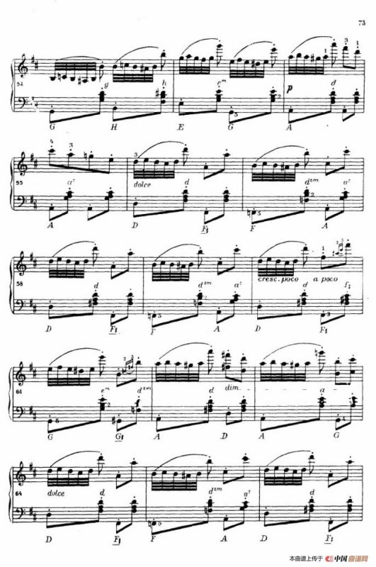 《车尔尼手风琴练习曲集》第Ⅳ册（第14——15首）