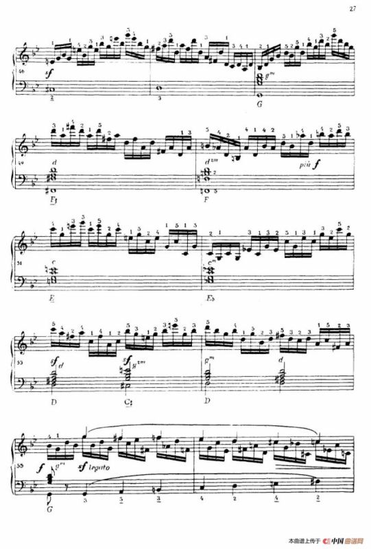 《车尔尼手风琴练习曲集》第Ⅳ册（第3——5首）