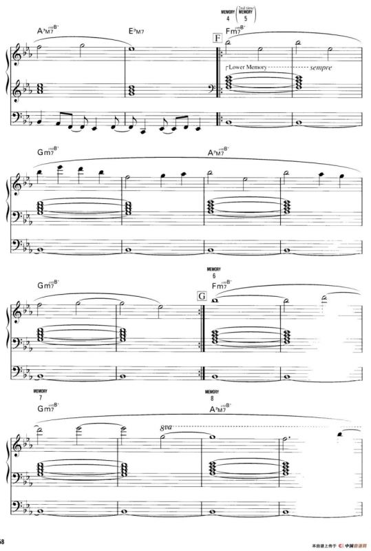 Paradiso（双排键电子琴谱）