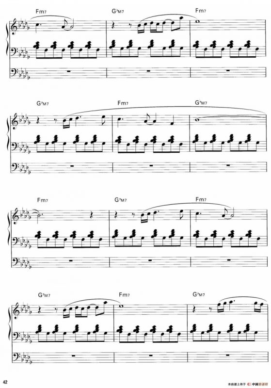 memories（双排键电子琴谱）