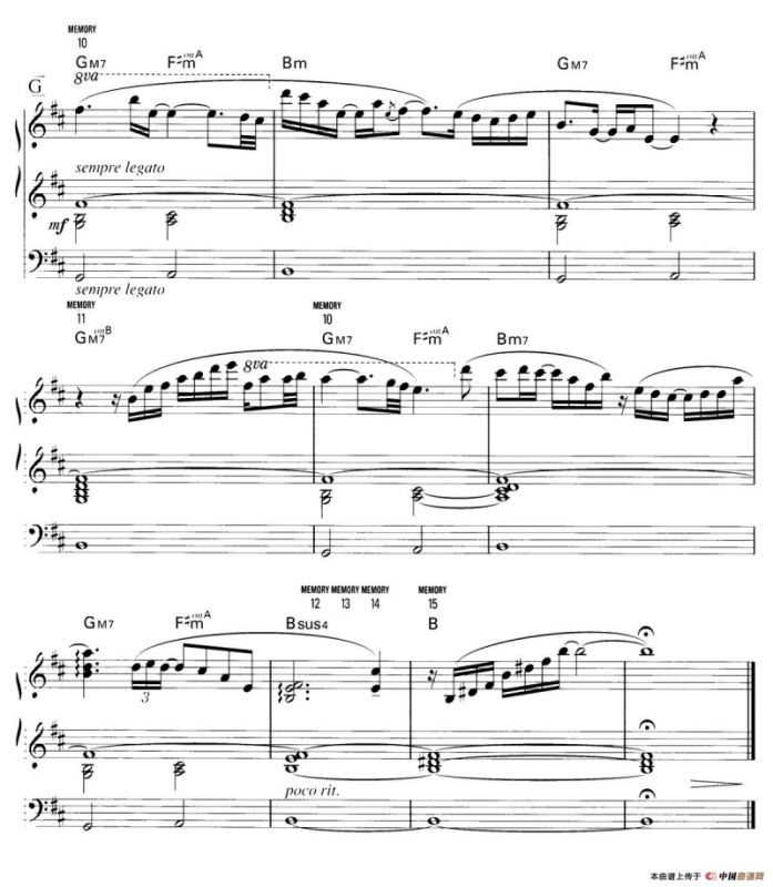 I wish…（双排键电子琴谱）