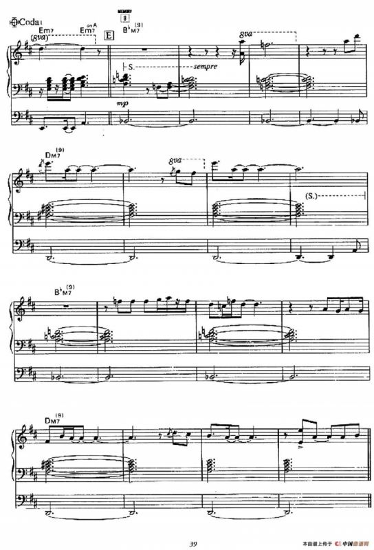 Message From The Wind（双排键电子琴谱）