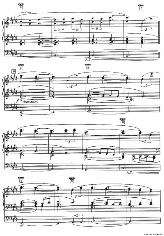 Another Century（双排键电子琴谱）