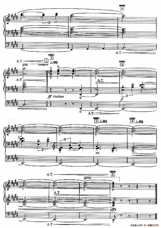 Another Century（双排键电子琴谱）