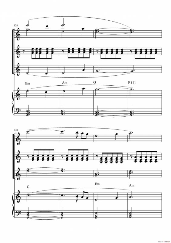 小白船（电子琴四重奏）