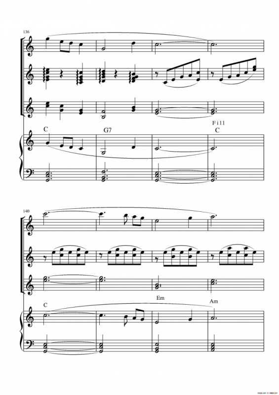 小白船（电子琴四重奏）