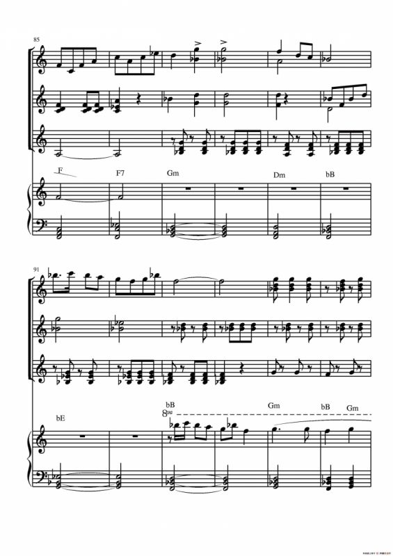 火车向着韶山跑（电子琴四重奏）